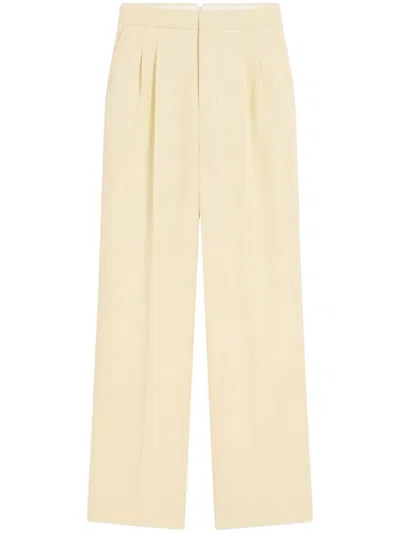 AMI ALEXANDRE MATTIUSSI BEIGE HIGH WAIST PANT