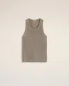 Ami Alexandre Mattiussi Ami Paris Tank Top In Ash