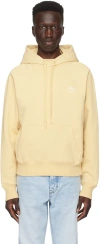 Ami Alexandre Mattiussi Ami De Coeur Hoodie Yellow Unisex In Cream/721