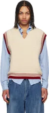 Ami Alexandre Mattiussi Ami Paris Ribbed Sweater In 136 White Cream