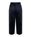 Ami Alexandre Mattiussi Belt-loop Casual Pants In Black