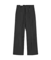 AMI ALEXANDRE MATTIUSSI AMI PARIS PINSTRIPED WIDE-LEG TROUSERS