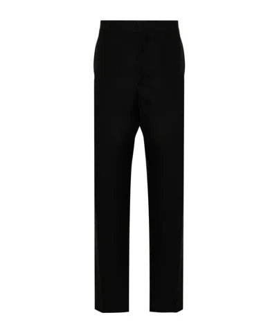 Ami Alexandre Mattiussi Belt-loop Casual Pants In Black
