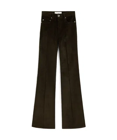 Ami Alexandre Mattiussi Belt-loop Casual Pants In Black