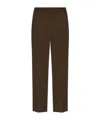 Ami Alexandre Mattiussi Belt-loop Casual Pants In Green