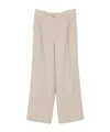 Ami Alexandre Mattiussi Belt Loop Casual Pants In Neutral
