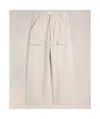 Ami Alexandre Mattiussi Ami Paris Relaxed Fit Cargo Jeans In White