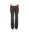 Ami Alexandre Mattiussi Belt-loop Jeans In Black