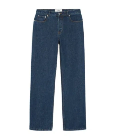 AMI ALEXANDRE MATTIUSSI BELT LOOP JEANS
