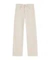 Ami Alexandre Mattiussi Belt-loop Jeans In White