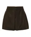 Ami Alexandre Mattiussi Belt-loop Shorts In Black