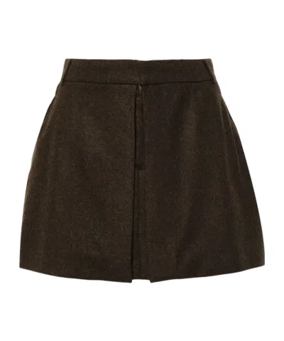Ami Alexandre Mattiussi Belt-loop Shorts In Black