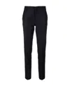 Ami Alexandre Mattiussi Tailored Straight Leg Wool Trousers In Blue