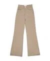 Ami Alexandre Mattiussi Belt Ring Casual Pants In Nude