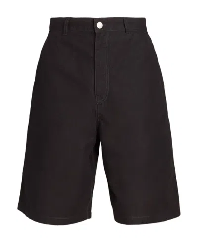 Ami Alexandre Mattiussi Bermuda Knee-length Shorts In Black