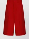 Ami Alexandre Mattiussi Ami Tailored Wide Bermuda Shorts