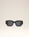 Ami Alexandre Mattiussi 75001 Sunglasses In Black/black
