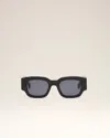 Ami Alexandre Mattiussi Black Acetate 75001 Sunglasses Black