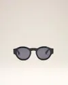 Ami Alexandre Mattiussi Black Acetate 75002 Sunglasses Black