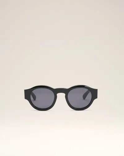 Ami Alexandre Mattiussi Black Acetate 75002 Sunglasses Black