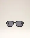 Ami Alexandre Mattiussi Black Acetate75006 Sunglasses Black