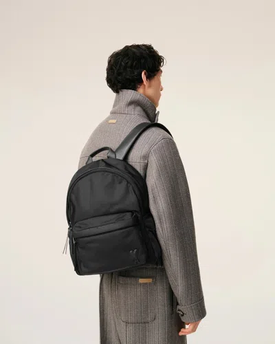 Ami Alexandre Mattiussi Black Adc Backpack