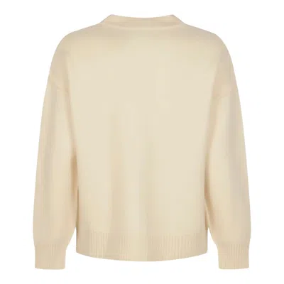 Ami Alexandre Mattiussi Black Adc Cardigan In Neutral