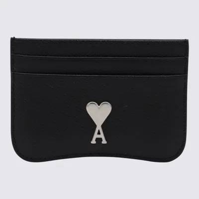 Ami Alexandre Mattiussi Black Paris Paris Card Holder