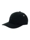 Ami Alexandre Mattiussi Black Baseball Cap With Adc Embroidery On The Front In Cotton Man In Black