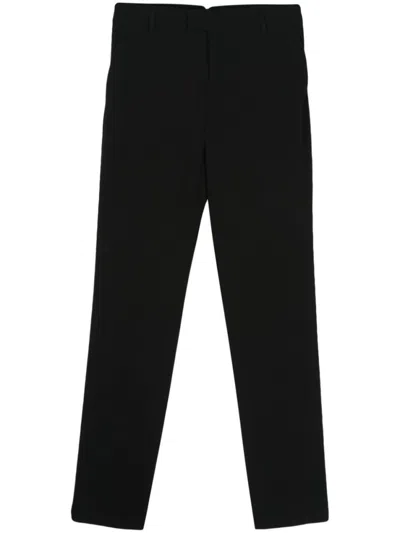 AMI ALEXANDRE MATTIUSSI WOMEN BLACK BLACK CIGARETTE TROUSERS, 30 LUXURY PANTS FOR WOMEN DARVEYS