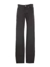 Ami Alexandre Mattiussi Five-pocket Jeans Metal Rivets In Black
