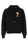 Ami Alexandre Mattiussi Ami Sweatshirt Hoodie With Adc Pa Men In Black