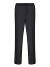 Ami Alexandre Mattiussi Ami Paris Trousers In Black
