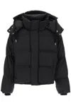 Ami Alexandre Mattiussi Ami De Coeur Puffer Jacket In Black