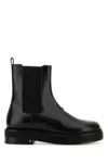 Ami Alexandre Mattiussi Smooth Leather Chelsea Boots In Black