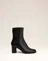 Ami Alexandre Mattiussi Black Leather Piano Boots Black In Black