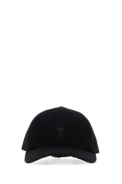 Ami Alexandre Mattiussi Black Logo Baseball Hat