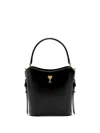 Ami Alexandre Mattiussi Ami Paris Women Leather Bucket Bg In Black