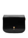 Ami Alexandre Mattiussi Ami Paris Women Leather Crossbody Bag In Black
