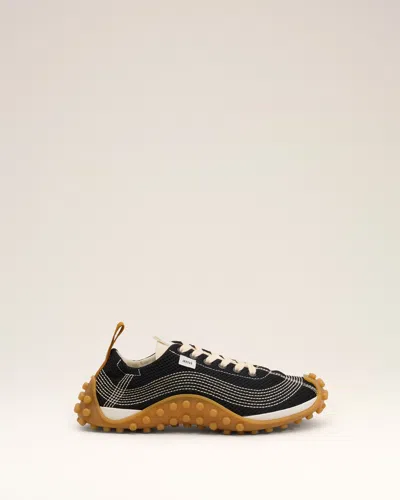 Ami Alexandre Mattiussi Black Mesh Mirage Sneakers Black