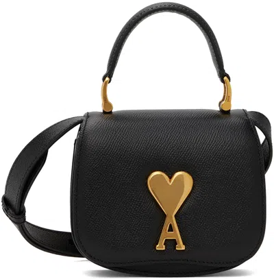 Ami Alexandre Mattiussi Black Nano Paris Paris Bag In Black/001