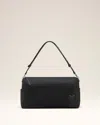 Ami Alexandre Mattiussi Black Nylon Canvas Large  Marcel Backpack Black In Black