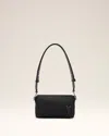 Ami Alexandre Mattiussi Black Nylon Canvas Marcel Lunch Box Bag Black