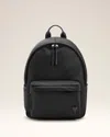 Ami Alexandre Mattiussi Ami Backpack Bag In Smooth Black Polyamide In Black