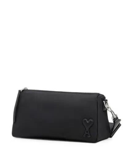 Ami Alexandre Mattiussi Black Nylon Marcel Bag