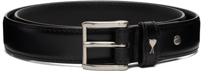 Ami Alexandre Mattiussi Black Paris Paris Belt