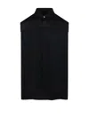 Ami Alexandre Mattiussi Ami Paris Black Sm Shirt With Golden Buttons