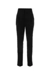Ami Alexandre Mattiussi Ami Paris Midnight Blue Wool Pant In Black