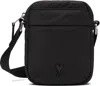 Ami Alexandre Mattiussi Small Ami De Coeur Crossbody Pocket Bag Black In Black/001