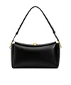 Ami Alexandre Mattiussi Medium Carrousel Magnetic-closure Smooth Leather Bag In Black